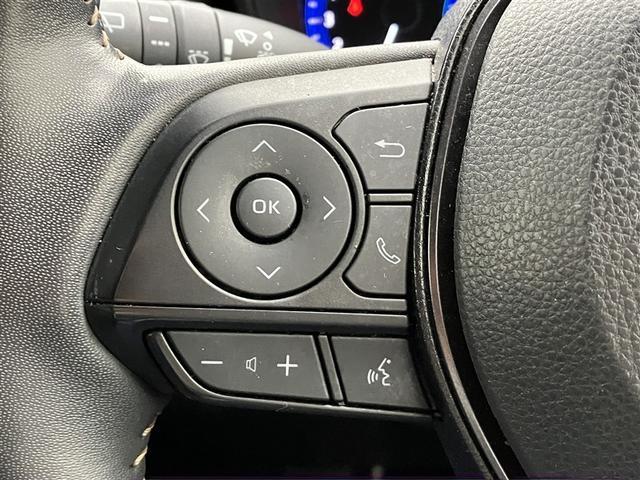 カローラツーリング ハイブリッド　ダブルバイビー　９インチディスプレイオーディオナビ　バックモニター　ＢＳＭ　シートヒーター　ステアリングヒーター　ＥＴＣ２．０　　ＬＥＤヘッドライト　　トヨタセーフティセンス　純正１７ＡＷ　ブルートゥース接続（14枚目）