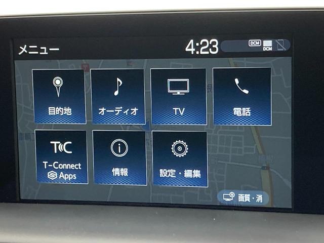 ＲＳアドバンス　ＴＳＳ　サンルーフ　Ｔコネクトナビ　ＢＳＭ　ＩＣＳ　レーダークルコン　ＥＴＣ２．０　シートヒーター　ステアリングヒーター　Ｂｌｕｅｔｏｏｔｈ　フルセグテレビ　ＨＵＤ　デジタルインナーミラー　純正アルミ(9枚目)