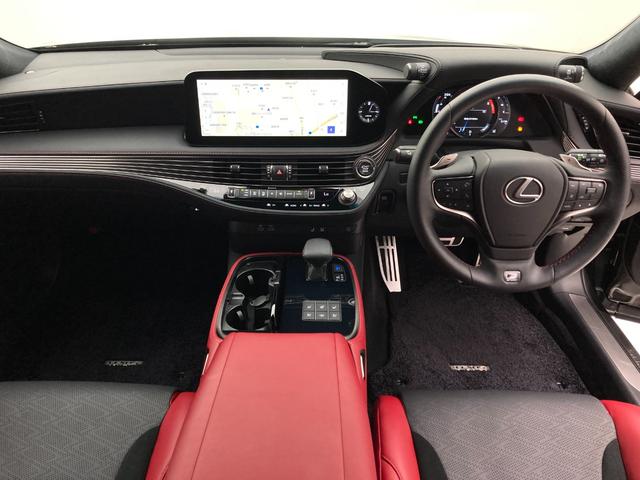 ＬＳ ＬＳ５００　Ｆスポーツ　純正ナビ　ＴＲＤフルエアロ　サンルーフ　全方位カメラ　ＢＳＭ　フルセグＴＶ　シートヒーター／ベンチレーション　ステアリングヒーター　純正ドラレコ　ターボ車　デジタルインナーミラー　ＥＴＣ２．０（2枚目）