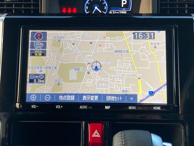 ルーミー カスタムG 純正ナビ フルセグTV バックモニター 両Pスラ シートヒーター ETC レーダークルーズコントロール LEDヘッドライト スマートキー スマートアシスト CD/DVD再生 アイドリングストップ(6枚目)