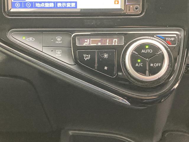 アクア S 純正ナビ 社外ドラレコ ETC ステアリングヒーター セーフティセンス CD再生 オートエアコン キーレスエントリー アイドリングストップ ワンセグTV(12枚目)