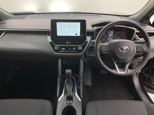 カローラクロス G 8インチディスプレイオーディオ バックモニター LEDヘッドライト ETC スマートキー プッシュスタート セーフティセンス オートエアコン ブルートゥース接続 USB 横滑り防止(2枚目)