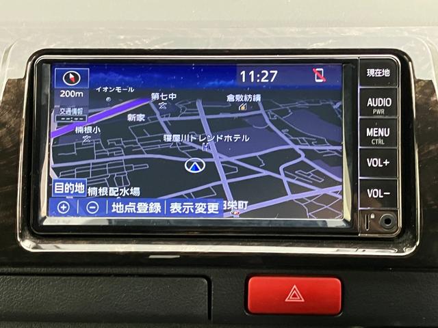 ハイエースバン スーパーＧＬ　ダークプライムＩＩ　純正ナビ　全方位カメラ　Ａｃ１００Ｖ電源　電動格納ミラー　ターボ車　積載量１０００ｋｇ　ＬＥＤヘッドライト　セーフティセンス　ＣＤ再生　オートエアコン　スマートキー　ＥＴＣ　ブルートゥース接続（7枚目）