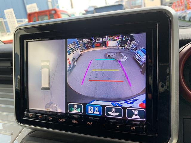 スペーシア ハイブリッドＸ　ドライブレコーダー　ＥＴＣ　全周囲カメラ　両側電動スライドドア　クリアランスソナー　レーンアシスト　衝突被害軽減システム　オートライト　スマートキー　アイドリングストップ　電動格納ミラー（4枚目）