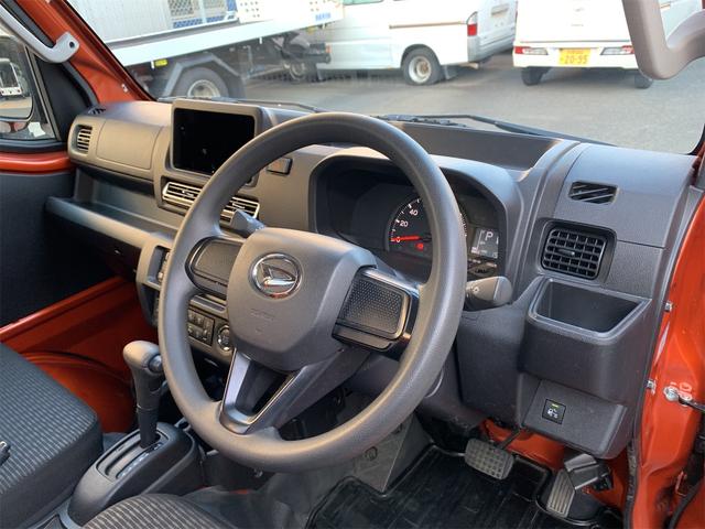 ハイゼットトラック エクストラ　ＡＴ　衝突被害軽減システム　クリアランスソナー　スマートキー　アイドリングストップ　電動格納ミラー　オートライト　ＥＳＣ　エアコン　パワーステアリング　パワーウィンドウ　運転席エアバッグ（10枚目）