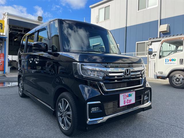 Ｎ－ＢＯＸカスタム Ｌ　バックカメラ　両側電動スライドドア　ＴＶ　クリアランスソナー　オートクルーズコントロール　レーンアシスト　衝突被害軽減システム　ＬＥＤヘッドランプ　スマートキー　アイドリングストップ　シートヒーター（12枚目）