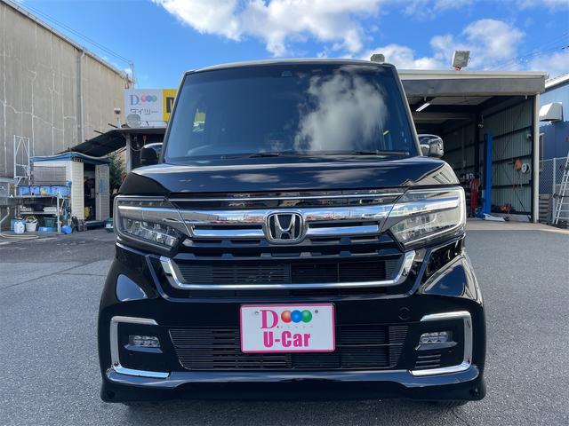 Ｎ－ＢＯＸカスタム Ｌ　バックカメラ　両側電動スライドドア　ＴＶ　クリアランスソナー　オートクルーズコントロール　レーンアシスト　衝突被害軽減システム　ＬＥＤヘッドランプ　スマートキー　アイドリングストップ　シートヒーター（13枚目）