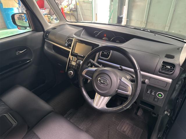 タント カスタムＲＳ　両側電動スライドドア　ナビ　ＬＥＤヘッドランプ　スマートキー　アイドリングストップ　ベンチシート　ＣＶＴ　盗難防止システム　ＡＢＳ　Ｂｌｕｅｔｏｏｔｈ　アルミホイール　衝突安全ボディ　エアコン（8枚目）