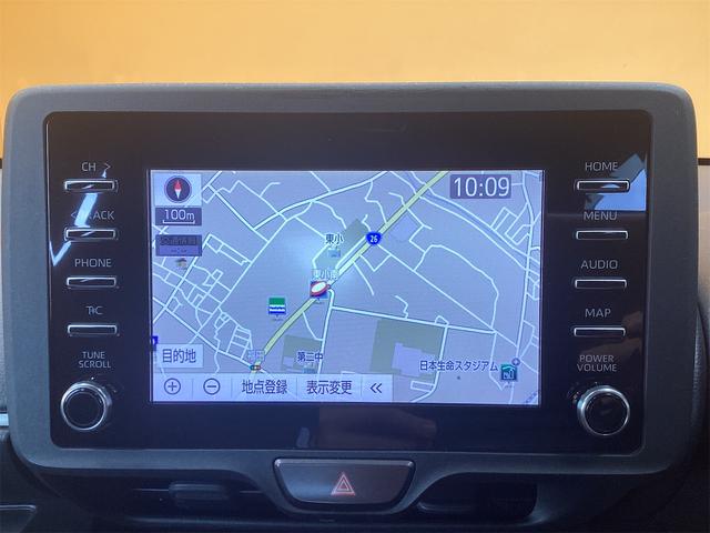 ヤリス ハイブリッドX ETC バックカメラ ナビ クリアランスソナー オートクルーズコントロール レーンアシスト 衝突被害軽減システム オートマチックハイビーム オートライト キーレスエントリー(6枚目)