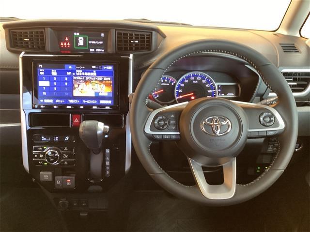 ルーミー カスタムG-T ETC 全周囲カメラ TV 両側電動スライドドア クリアランスソナー オートクルーズコントロール 衝突被害軽減システム アルミホイール LEDヘッドランプ 後席モニター(5枚目)