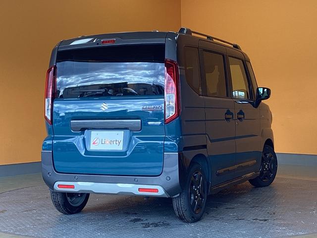 スペーシアギア ハイブリッドＸＺ　両側電動スライドドア　クリアランスソナー　オートクルーズコントロール　レーンアシスト　オートライト　スマートキー　アイドリングストップ　電動格納ミラー　シートヒーター　ベンチシート　ＣＶＴ　ＥＳＣ（17枚目）