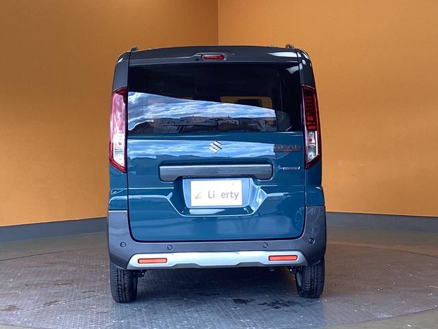 スペーシアギア ハイブリッドＸＺ　両側電動スライドドア　クリアランスソナー　オートクルーズコントロール　レーンアシスト　オートライト　スマートキー　アイドリングストップ　電動格納ミラー　シートヒーター　ベンチシート　ＣＶＴ　ＥＳＣ（18枚目）