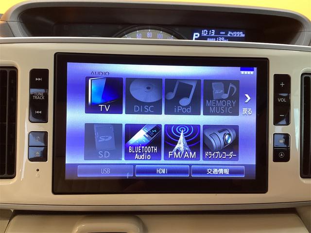 ムーヴキャンバス Ｇメイクアップ　ＳＡＩＩ　ナビ　ＴＶ　Ｂｌｕｅｔｏｏｔｈ　ＥＴＣ　全周囲カメラ　両側電動スライドドア　衝突被害軽減システム　スマートキー　アイドリングストップ　電動格納ミラー　ベンチシート　ＣＶＴ　ＥＳＣ　ＣＤ　ＵＳＢ（6枚目）