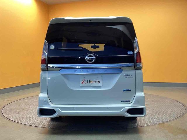 セレナ ライダー ETC 全周囲カメラ TV オートクルーズコントロール 衝突被害軽減システム 両側電動スライドドア オートライト LEDヘッドランプ スマートキー アイドリングストップ 電動格納ミラー 後席モニター(8枚目)