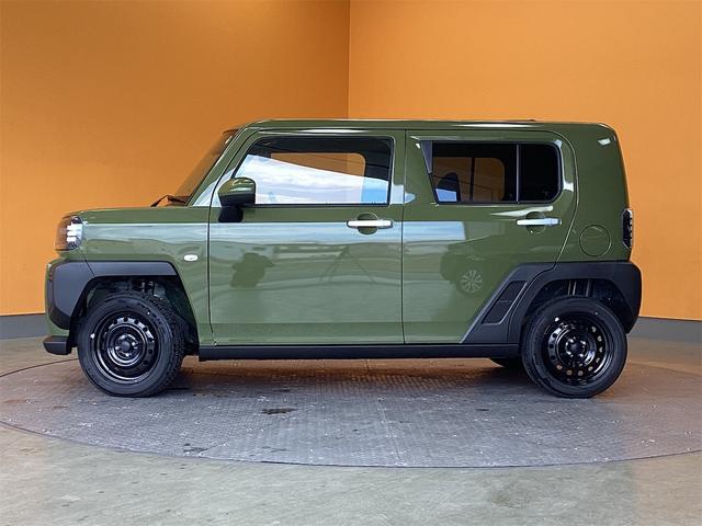 タフト X バックカメラ クリアランスソナー 衝突被害軽減システム オートライト スマートキー アイドリングストップ 電動格納ミラー ガラスルーフ CVT ESC エアコン パワーウィンドウ 運転席エアバッグ(6枚目)