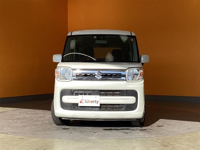 スペーシア ハイブリッドＸ　ＥＴＣ　両側電動スライドドア　ＴＶ　クリアランスソナー　レーンアシスト　衝突被害軽減システム　オートライト　スマートキー　アイドリングストップ　電動格納ミラー　シートヒーター　ベンチシート　ＣＶＴ（9枚目）