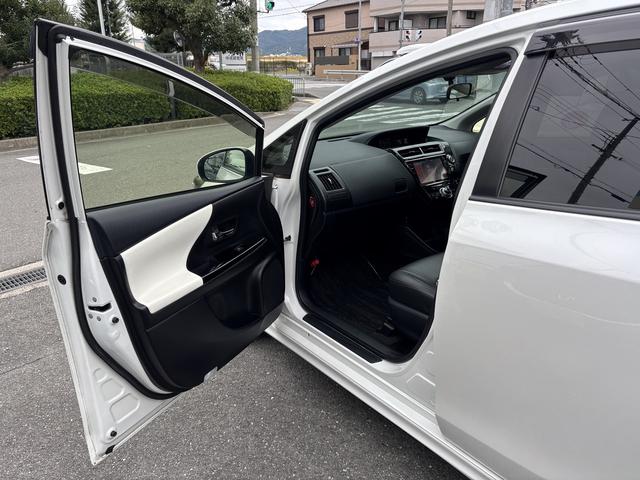 プリウスアルファ Ｓ　チューン　ブラックＩＩ　ワンオーナー車　アルパイン９インチナビ　モデリスタエアロ　フルセグＴＶ　Ｂｌｕｅｔｏｏｔｈ接続　ＤＶＤ再生可能　バックカメラ　シートヒーター　スマートキー　ＥＴＣ（26枚目）