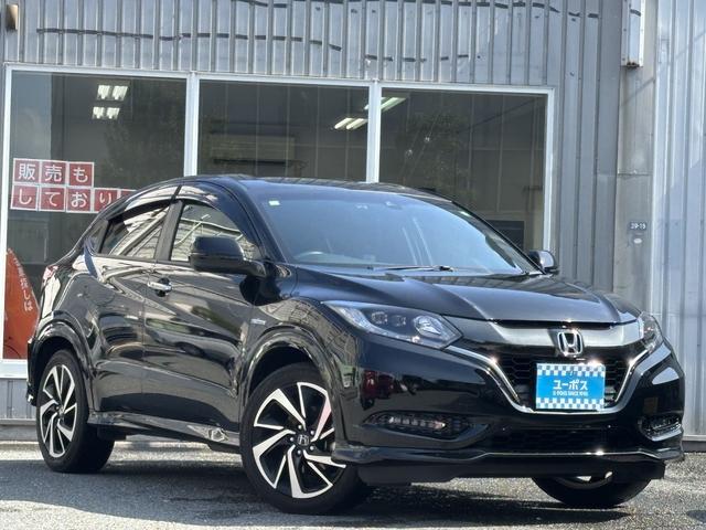 ヴェゼル ハイブリッドＲＳ・ホンダセンシング　ディーラーナビ　フルセグＴＶ　バックカメラ　ホンダセンシング　シートヒーター　スマートキー　ＥＴＣ　コンビシート（9枚目）