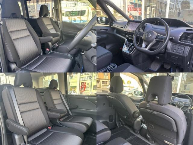 セレナ ｅ－パワー　ハイウェイスターＶ　１０インチディーラーナビ　フルセグ　全周囲モニター　フリップダウンモニター　両側パワースライドドア　プロパイロット　ＢＳＭ　ハンドルヒーター　レーダークルーズ　衝突軽減　ＥＴＣ　スマートキー２個（8枚目）