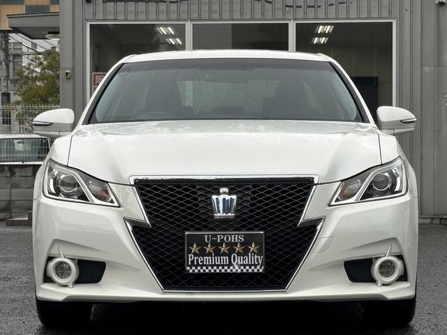 クラウンハイブリッド アスリートＳ　禁煙　メーカーナビ　フルセグテレビ　バックカメラ　スマートキー　パワーシート　シートヒーター　クルコン　ハンドルヒーター　純正１７インチアルミ（50枚目）