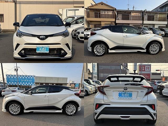 Ｃ－ＨＲ Ｇ　モード　ネロ　禁煙車・モデリスタエアロ・ディーラーナビ・Ｒカメラ・フルセグＴＶ・ＢＳＭ・シートヒーター・ＥＴＣ・スマートキー二本・純正違いアルミ（8枚目）