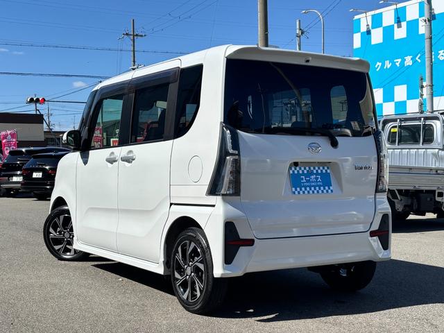 タント カスタムＸ　ユーザー買取　禁煙車　バックカメラ　両側パワスラ　スマートキー２個　スマートアシスト　フルセグＴＶ　社外ナビ　純正１４インチＡＷ（2枚目）