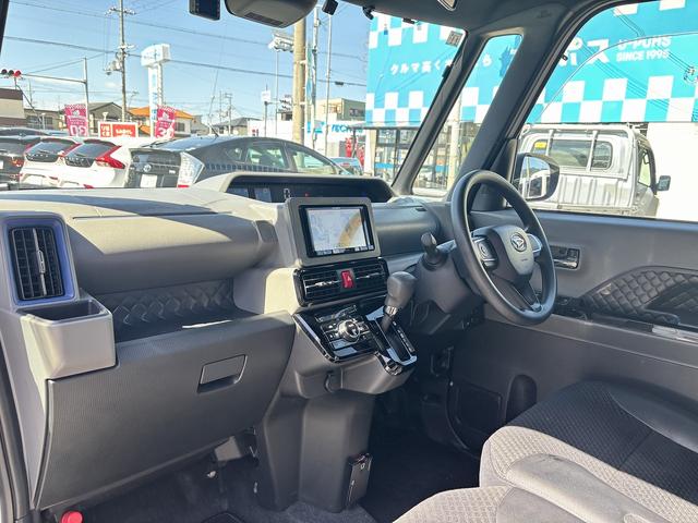 タント カスタムＸ　ユーザー買取　禁煙車　バックカメラ　両側パワスラ　スマートキー２個　スマートアシスト　フルセグＴＶ　社外ナビ　純正１４インチＡＷ（33枚目）