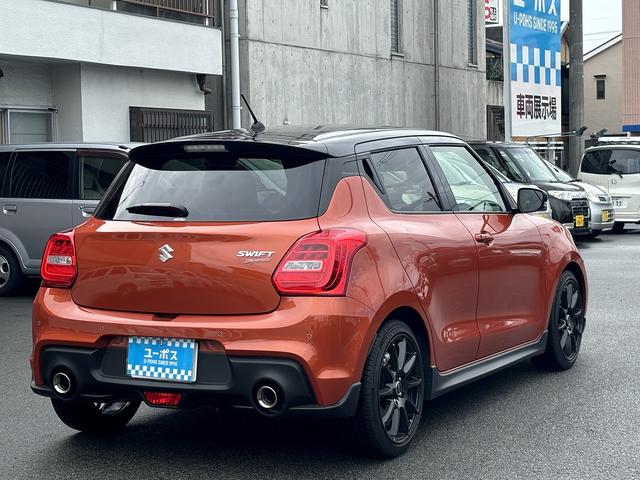 スイフトスポーツ ベースグレード　社外ディスプレイオーディオ　社外デジタルインナーミラー　パドルシフト　セーフティサポート　シートヒーター　ＥＴＣ　ブラインドスポットモニター（9枚目）
