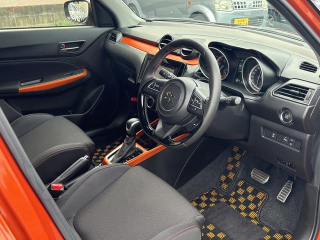スイフトスポーツ ベースグレード　社外ディスプレイオーディオ　社外デジタルインナーミラー　パドルシフト　セーフティサポート　シートヒーター　ＥＴＣ　ブラインドスポットモニター（16枚目）
