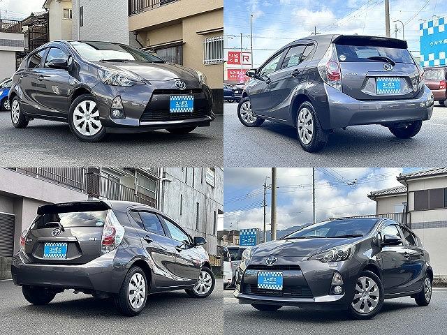 アクア Ｓ　ユーザー買取　社外フルセグナビ（ＣＮ－Ｒ３００ＷＤ）　バックモニター　ＥＴＣ　プッシュスタート　スマートキー（8枚目）