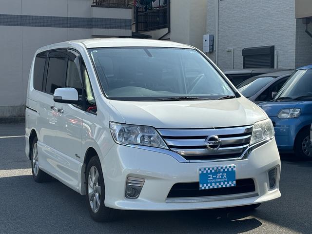 セレナ ハイウェイスター S-ハイブリッド Vセレクション ユーザー買取 禁煙車 両側パワースライドドア ETC クルーズコントロール バックカメラ フリップダウンモニター フルセグTV(12枚目)