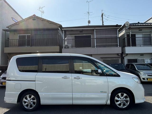 セレナ ハイウェイスター S-ハイブリッド Vセレクション ユーザー買取 禁煙車 両側パワースライドドア ETC クルーズコントロール バックカメラ フリップダウンモニター フルセグTV(14枚目)