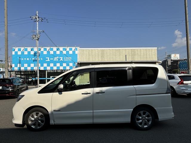 セレナ ハイウェイスター S-ハイブリッド Vセレクション ユーザー買取 禁煙車 両側パワースライドドア ETC クルーズコントロール バックカメラ フリップダウンモニター フルセグTV(15枚目)