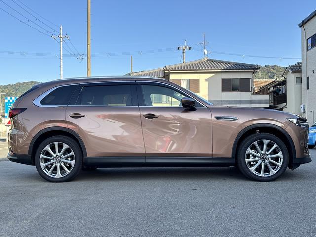 CX-80 XD Lパッケージ CarPlayナビ ドライバーモニタリング スマートブレーキサポート HUD BSM ステアリングヒーター パワーバックドア 前後シートヒーター 全周囲モニター フルセグ ベージュ革 TVキャンセラー(22枚目)