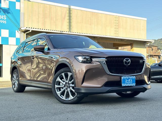 CX-80 XD Lパッケージ CarPlayナビ ドライバーモニタリング スマートブレーキサポート HUD BSM ステアリングヒーター パワーバックドア 前後シートヒーター 全周囲モニター フルセグ ベージュ革 TVキャンセラー(24枚目)