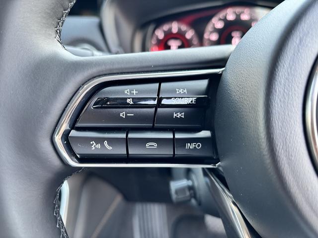 CX-80 XD Lパッケージ CarPlayナビ ドライバーモニタリング スマートブレーキサポート HUD BSM ステアリングヒーター パワーバックドア 前後シートヒーター 全周囲モニター フルセグ ベージュ革 TVキャンセラー(26枚目)