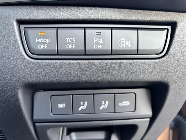 CX-80 XD Lパッケージ CarPlayナビ ドライバーモニタリング スマートブレーキサポート HUD BSM ステアリングヒーター パワーバックドア 前後シートヒーター 全周囲モニター フルセグ ベージュ革 TVキャンセラー(31枚目)