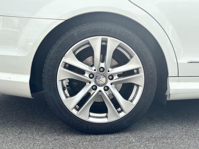 Cクラスステーションワゴン C180ブルーエフィシェンシーワゴンアバンG メーカー純正ナビ クルーズコントロール バックカメラ ETC フルセグ HIDヘッドランプ 黒革シート シートヒーター 純正17インチAW(49枚目)