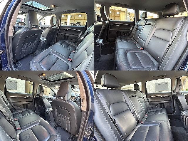 V70 オーシャンレースエディション サンルーフ コーナーセンサー BLIS ドライブレコーダー メーカー純正ナビ バックカメラ パワーバックドア スマートキー ETC レーンキーピング(11枚目)