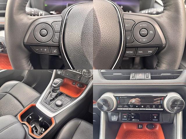RAV4 アドベンチャー セーフティセンス ディスプレイオーディオナビ 社外デジタルインナーミラー ブラインドスポット ステアリングヒーター シートヒーター エアーシート ETC2.0 パワーバックドア ルーフレール(10枚目)