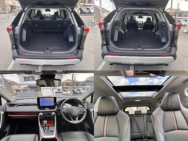 RAV4 アドベンチャー セーフティセンス ディスプレイオーディオナビ 社外デジタルインナーミラー ブラインドスポット ステアリングヒーター シートヒーター エアーシート ETC2.0 パワーバックドア ルーフレール(14枚目)