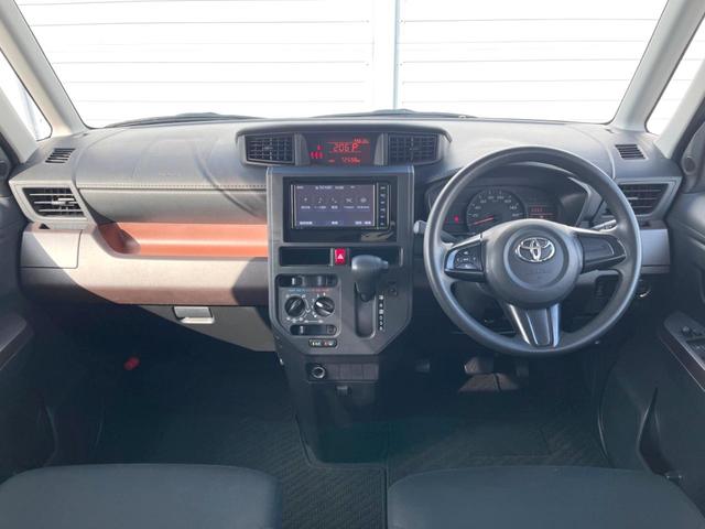 ルーミー X S 純正ナビ バックカメラ 電動スライドドア 衝突被害軽減システム 禁煙車 コーナーセンサー スマートキー ETC オートハイビーム オートライト Bluetooth CD/DVD再生 フルセグTV(2枚目)