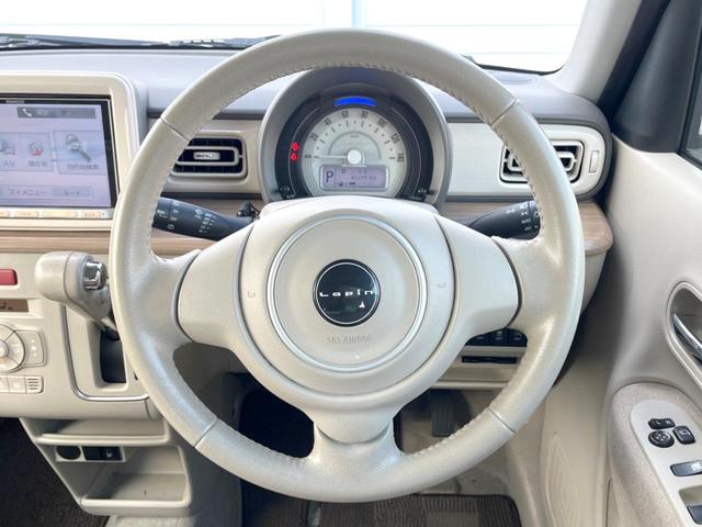 アルトラパン X 純正8インチナビ 衝突被害軽減システム 禁煙車 シートヒーター スマートキー HIDライト ETC ワンオーナー オートライト オートエアコン 純正14インチAW Bluetooth フルセグ(11枚目)