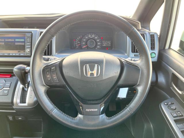 ステップワゴンスパーダ S 純正ナビ 電動スライドドア バックカメラ 禁煙車 ビルトインETC オートライト オートエアコン 純正16インチアルミ CD DVD再生 地デジ パドルシフト HIDフォグ(12枚目)