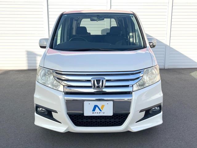 ステップワゴンスパーダ S 純正ナビ 電動スライドドア バックカメラ 禁煙車 ビルトインETC オートライト オートエアコン 純正16インチアルミ CD DVD再生 地デジ パドルシフト HIDフォグ(16枚目)