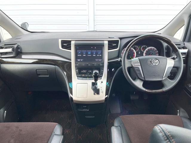 アルファード ２４０Ｓ　タイプゴールドＩＩ　７人乗り　モデリスタエアロ　純正９インチナビ　後席モニター　両側電動スライドドア　バックカメラ　禁煙車　電動リアゲート　ハーフレザーシート　コーナーセンサー　スマートキー　ＨＩＤヘッドライト　ＥＴＣ（2枚目）