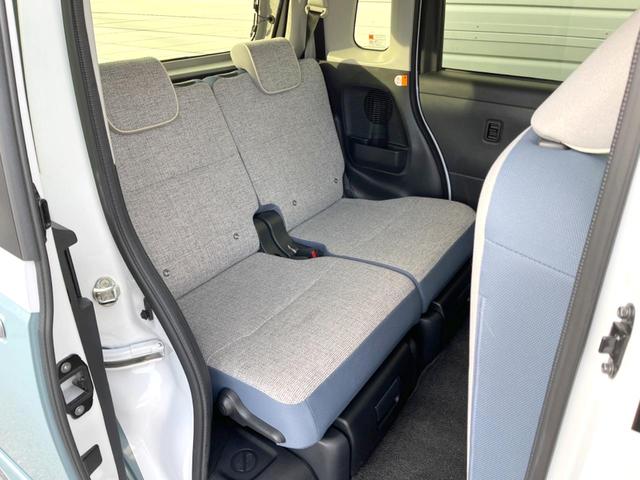 ムーヴキャンバス ストライプスＧ　純正ナビ　両側電動ドア　バックカメラ　衝突被害軽減システム　禁煙車　２トーンカラー　前席シートヒーター　ドラレコ　コーナーセンサー　スマートキー　ＬＥＤヘッド　ＥＴＣ　１オーナー　オートライト（9枚目）