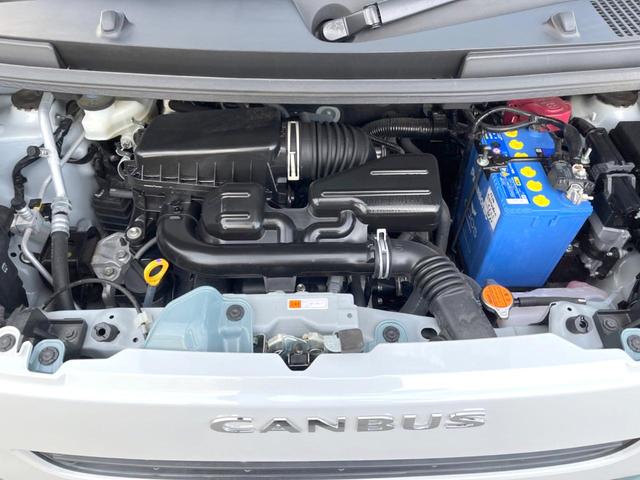 ムーヴキャンバス ストライプスＧ　純正ナビ　両側電動ドア　バックカメラ　衝突被害軽減システム　禁煙車　２トーンカラー　前席シートヒーター　ドラレコ　コーナーセンサー　スマートキー　ＬＥＤヘッド　ＥＴＣ　１オーナー　オートライト（18枚目）