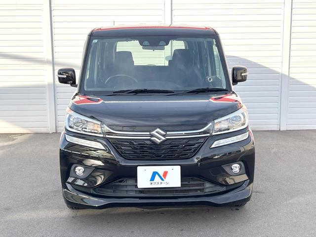 ソリオバンディット ハイブリッドＭＶ　ＫＥＮＷＯＯＤナビ　両側電動ドア　衝突被害軽減システム　レーダークルーズ　禁煙車　シートヒーター　ドラレコ　コーナーセンサー　スマートキー　ＬＥＤヘッド　ＥＴＣ　純正１５インチＡＷ　車線逸脱警報（17枚目）