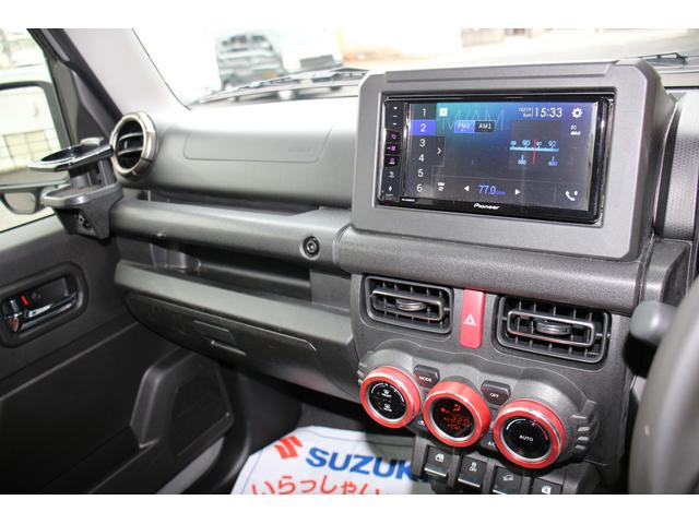 ジムニー ＸＣ　４ＷＤ　モニター付オーディオ　ドラレコ　ルーフキャリア　ドライブレコーダー　バックカメラ　オートライト　プッシュスタート　シートヒーター　オートエアコン　４ＷＤ　衝突被害軽減システム　横滑り防止機能　盗難防止システム（10枚目）